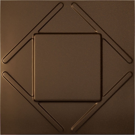 Ekena Millwork 19 5/8in. W x 19 5/8in. H Aubrey EnduraWall Decorative 3D Wall Panel Covers 2.67 Sq. Ft. WP20X20AECAB